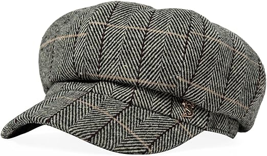 Comhats Merino Newsboy Hat | 40plusstyle.com