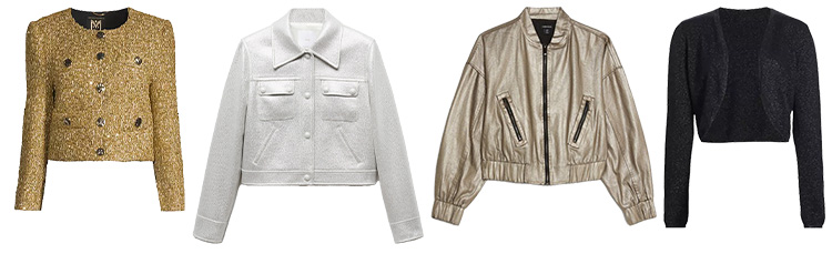 Metallic jackets | 40plusstyle.com