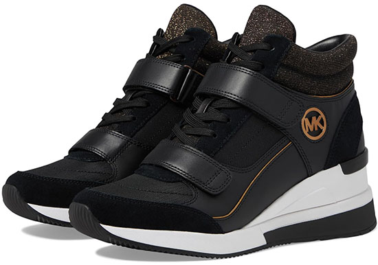 Michael Kors Gentry High-Top Sneakers | 40plusstyle.com