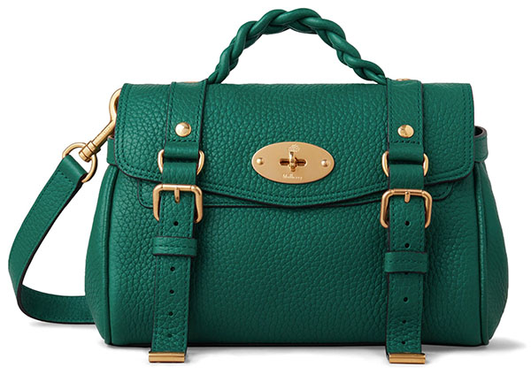 Mulberry Mini Alexa Leather Satchel | 40plusstyle.com