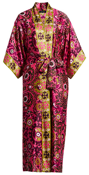 Gift ideas for women: Natori Palazzo Charmeuse Robe | 40plusstyle.com