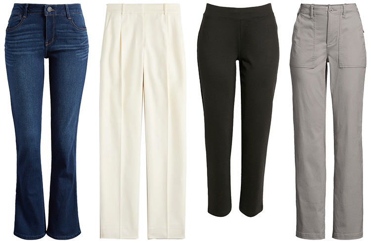 Natural style pants & jeans | 40plusstyle.com