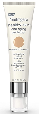 Neutrogena Healthy Skin Anti-Aging Perfector Tinted Facial Moisturizer | 40plusstyle.com