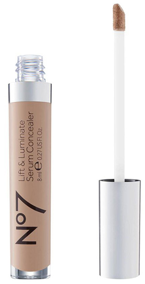 No7 Lift & Luminate Triple Action Serum Concealer | 40plusstyle.com