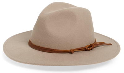 NOAKE wool fedora | 40plusstyle.com