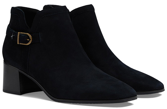 Gift ideas for women: NYDJ Denis Suede Booties | 40plusstyle.com