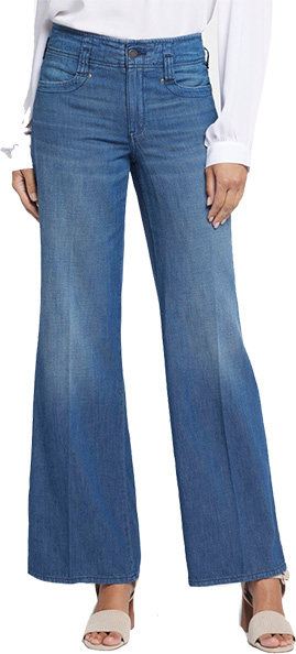 NYDJ Teresa Wide Leg Jeans | 40plusstyle.com