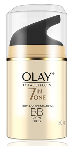 Olay Total Effects Face Moisturizer + Touch of Foundation | 40plusstyle.com