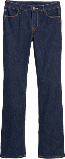 Old Navy Mid-Rise Wow Boot-Cut Jeans | 40plusstyle.com