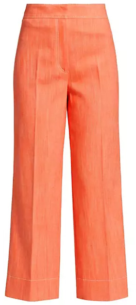 Akris punto Chieko Mid-Rise Cropped Pants | 40plusstyle.com