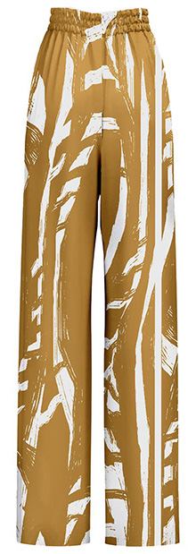 DIARRABLU Leer Suto Palazzo Pants | 40plusstyle.com