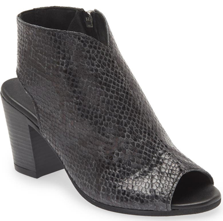 Cordani Genesis Peep Toe Bootie | 40plusstyle.com