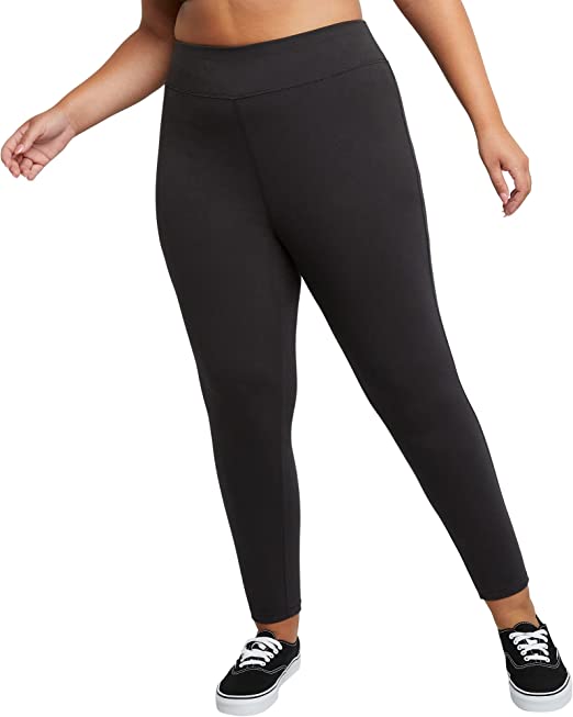 Just My Size Women plus size jersey leggings | 40plusstyle.com