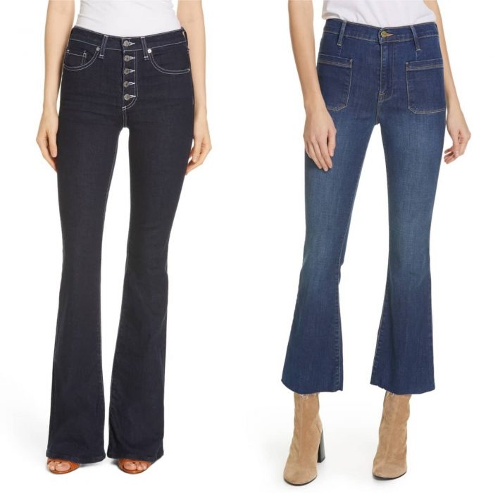 the best jeans if you have a rectangle body type | 40plusstyle.com