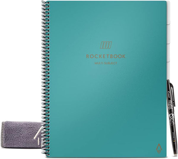 Rocketbook Multi-Subject Smart Notebook | 40plusstyle.com