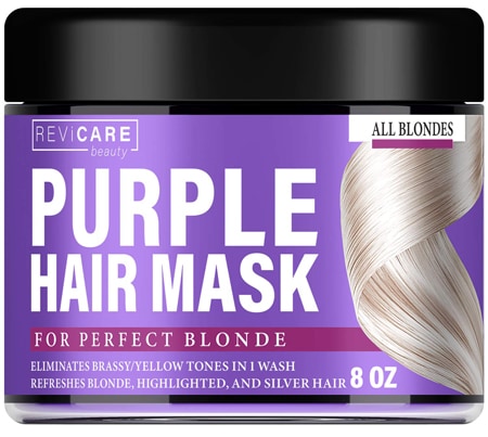 Revicare Beauty Purple Hair Mask | 40plusstyle.com