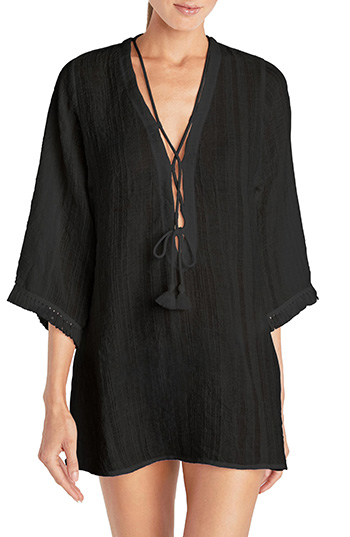 Bathing suit cover ups - Robin Piccone Natalie Cover-Up Tunic | 40plusstyle.com