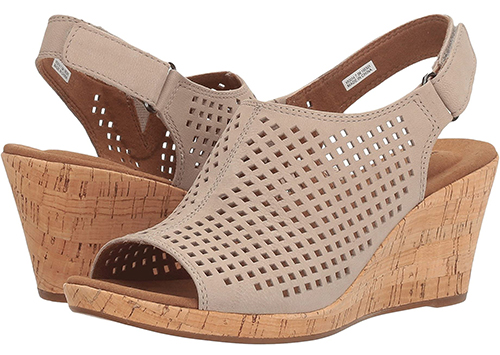 Rockport Briah Sling Wedge Sandal | 40plusstyle.com