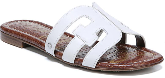 Sam Edelman Bay Cutout Slide Sandal | 40plusstyle.com