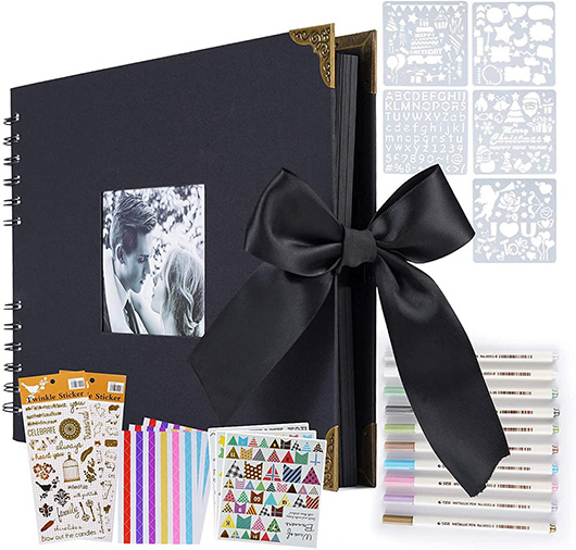 OLAI DIY Scrapbook Photo Album | 40plusstyle.com