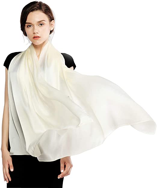 RIIQIICHY Silk Scarf | 40plusstyle.com