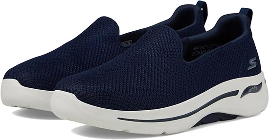 Skechers Go Walk Arch Fit Sneakers | 40plusstyle.com