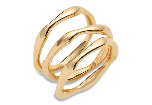 SOKO Moto Set of 3 Stacking Rings | 40plusstyle.com