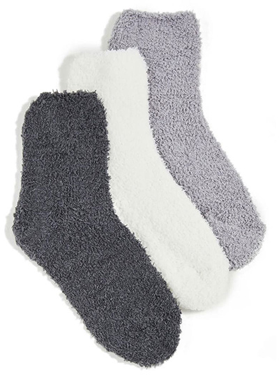 Stems 3-Pack Lounge Socks | 40plusstyle.com