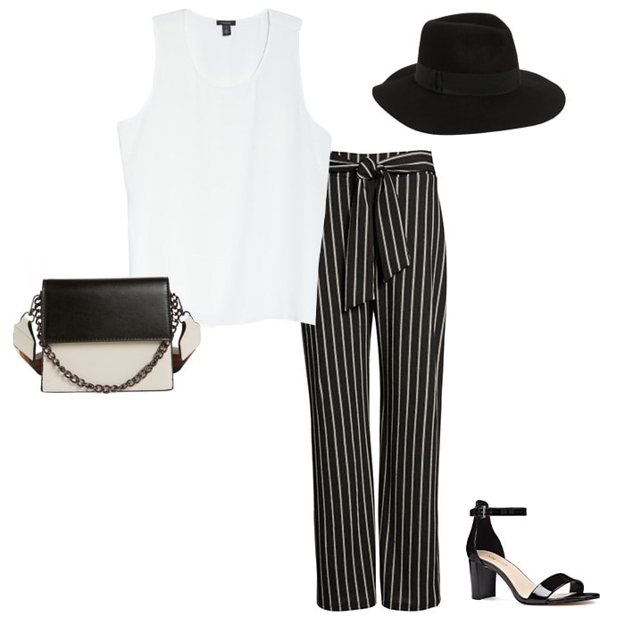 Striped pants | 40plusstyle.com