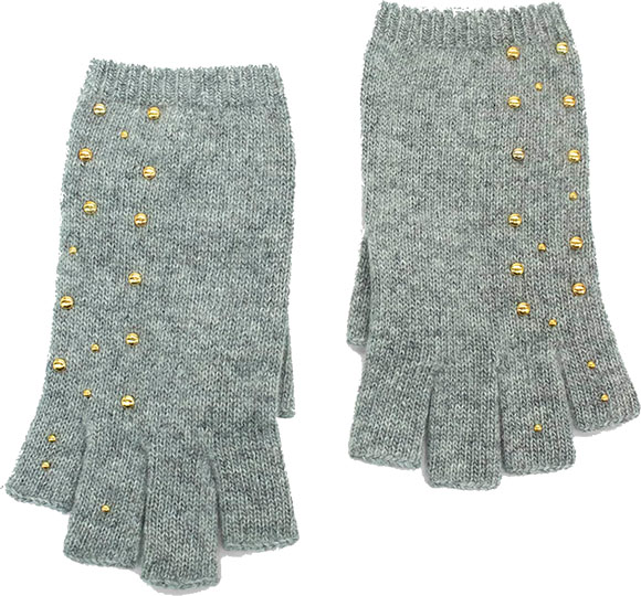 Portolano Cashmere Fingerless Gloves | 40plusstyle.com