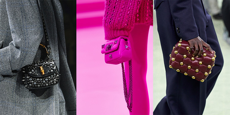 Handbag trends 2022 - Studs | 40plusstyle.com