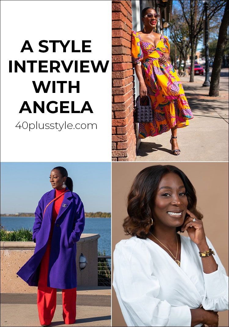 A style interview with Angela | 40plusstyle.com