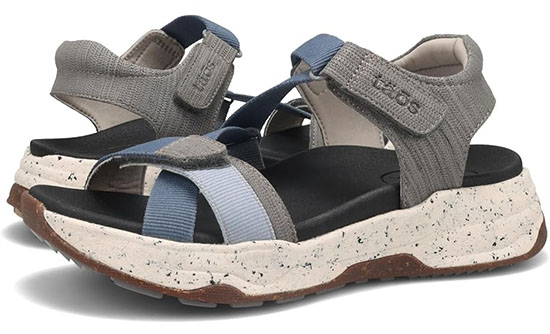 Best shoes with arch support: Taos Footwear Super Z Sandals | 40plusstyle.com