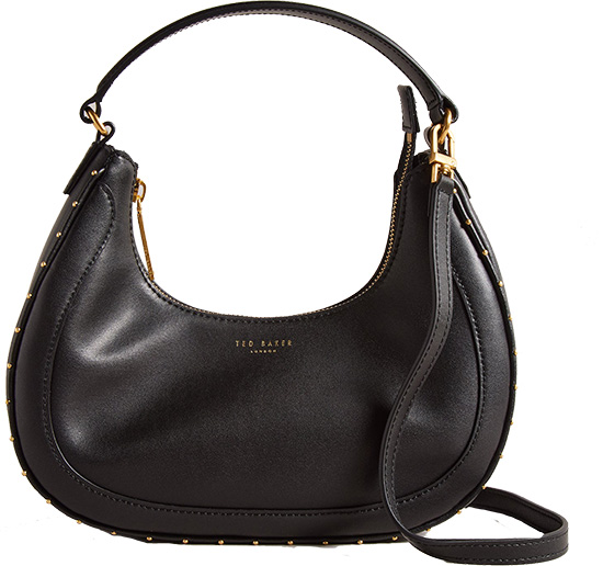 Ted Baker London Kaelyin Mini Studded Baguette Bag | 40plusstyle.com