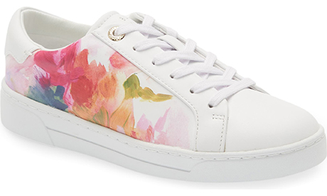 Ted Baker London Art Print Sneaker | 40plusstyle.com