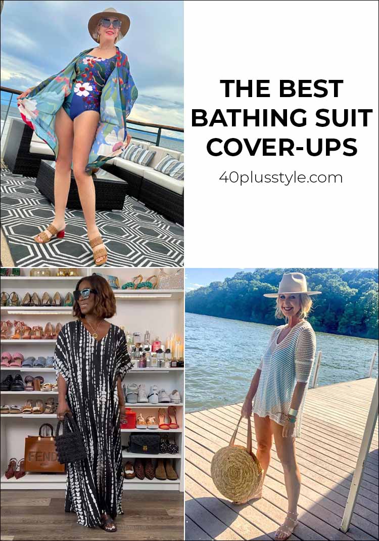 The best bathing suit cover ups for women over 40 | fashion over 40 | 40plusstyle.com