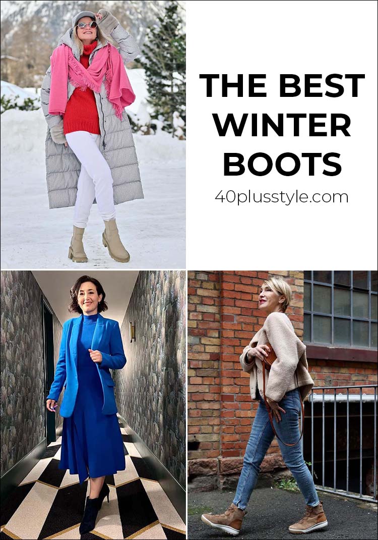 The best winter boots for women: Stylish winter boots that you can't wait to wear | 40plusstyle.com