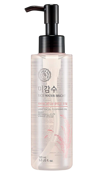 THE FACE SHOP Rice Water Bright Light Facial Cleansing Oil | 40plusstyle.com