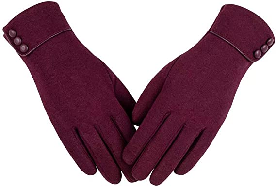 Alepo winter gloves with sensitive touchscreen finger | 40plusstyle.com