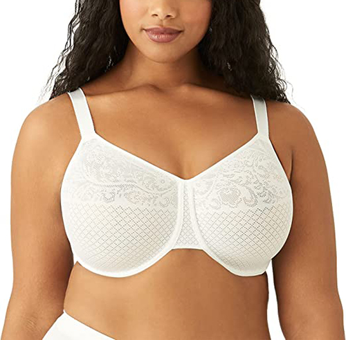 Minimizer bras for large breasts - Wacoal Plus Size Visual Effects Minimizer Bra  | 40plusstyle.com