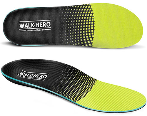 WalkHero Comfort and Support Feet Insoles | 40plusstyle.com