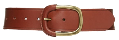 Halogen wrapped leather belt | 40plusstyle.com