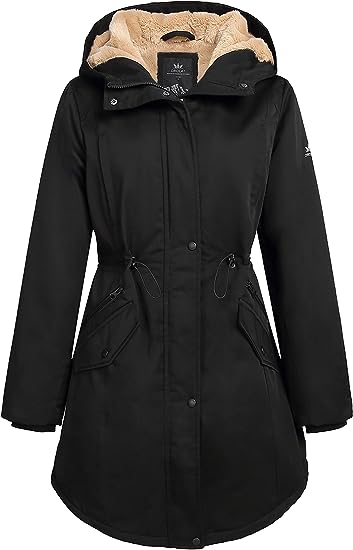 Orolay Thickened Fleece Lined Coat | 40plusstyle.com