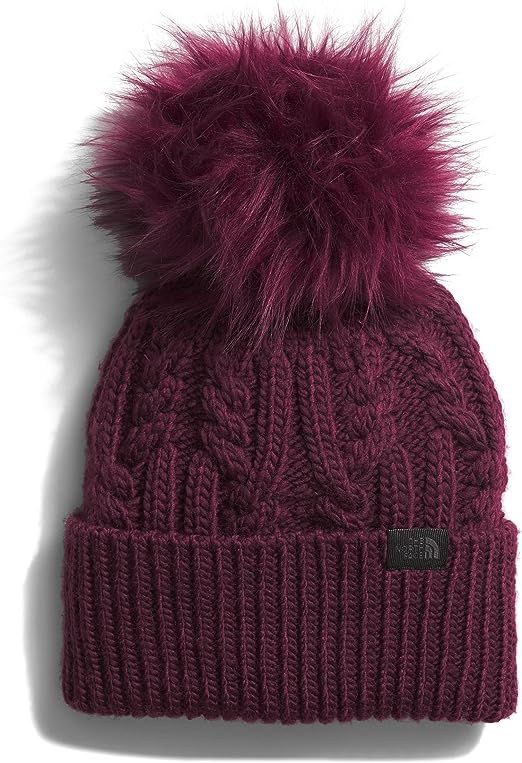 THE NORTH FACE Oh Mega Fur Pom Beanie | 40plusstyle.com